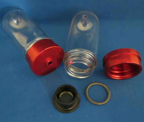 Qty 6 beckman centrifuge bottle assembly &amp; aluminum cap 70 ml 38x102 mm # 355622 for sale