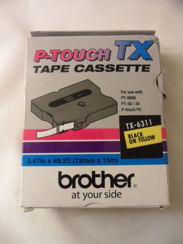 Brother P-Touch TX Tape Cassette TX-6311