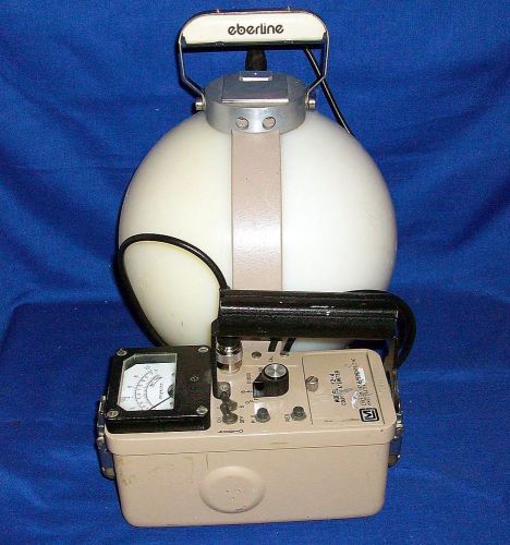 Ludlum 12-4 w/ Eberline NRD REM Ball Tested Working Neutron Radiation Geiger