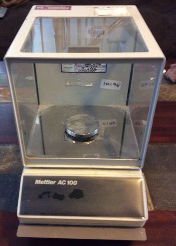 Lab Scale Mettler Model AC100 Analytical Digital Balance Scale