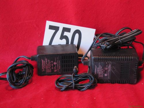 Lot of 2 ~ ef johnson ac adapter / power supply ita-1420 / 585-5020-021 ~ #750 for sale