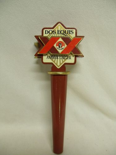 Dos Equis Amber Lager Beer Tap Handle