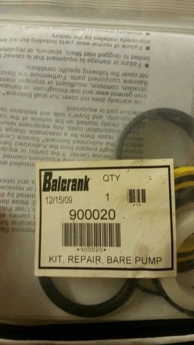 Balcrank 900020 Fluid Seals Repair Kit 1110-005 &amp; 110-006 Bobcat 130 Pumps