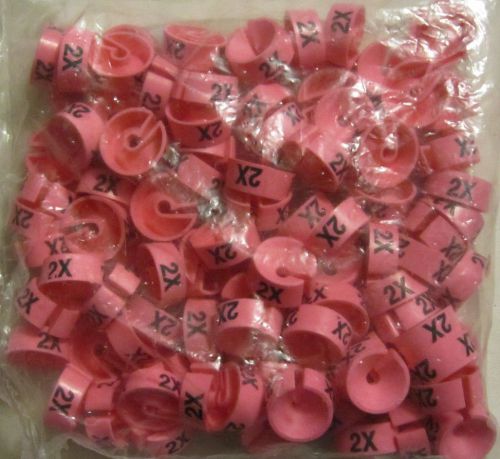 100 size 2x hanger size markers garment retail store supplies for sale