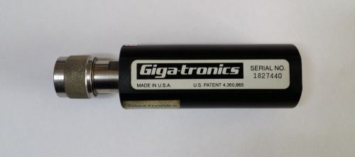 Giga-tronics  80401A  RF Power Meter Sensor,  0.01 to 18 GHz, 200mW(+23dBm)