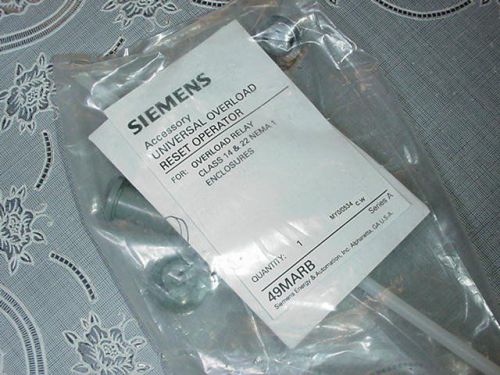 Siemens 49MARB Universal OverLoad Reset Operator NEW IN PACKAGE!