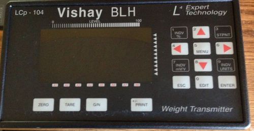 Vishay BLH Weight Processor LCP-104 VR 3.13 ASSY 1-4-2-1-1 115/230 VAC