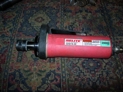ARO ELITE GHO7A-20 STRAIGHT AIR DIE GRINDER 20,000 RPMS TESTED WORKS PROPERLY