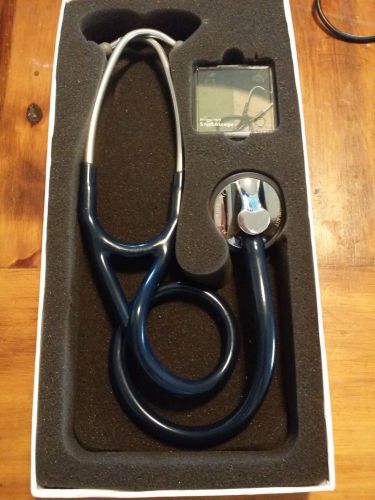 3m littman master cardiology stethoscope 27&#034; navy blue for sale