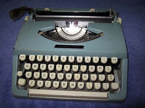 Brother Coronado Portable Manual Typewriter -- All Metal