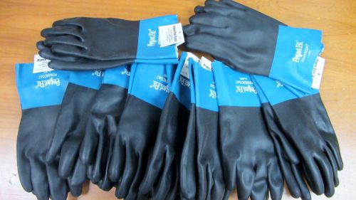 10 power coat powercoat heavy duty work gloves large double dipped neoprene for sale