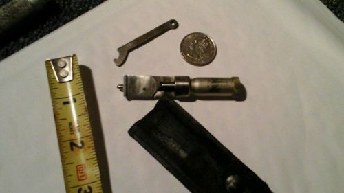 Vintage J.T. Slocomb gauge and small spanner wrench