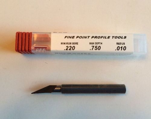 New Internal Tool  EDP # 56-1320 Fine Point Profile Boring Bar