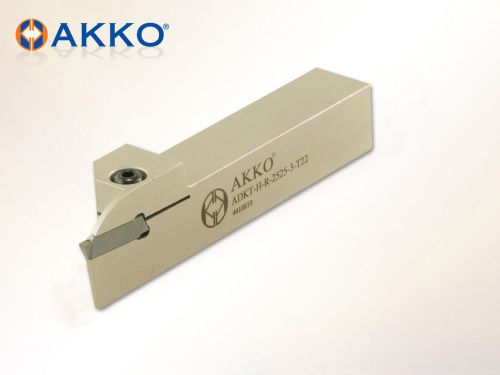 Akko ADKT-H-R/L-2020-4-T20 for S229 - 4 External Grooving &amp; Cutting Tool Holder