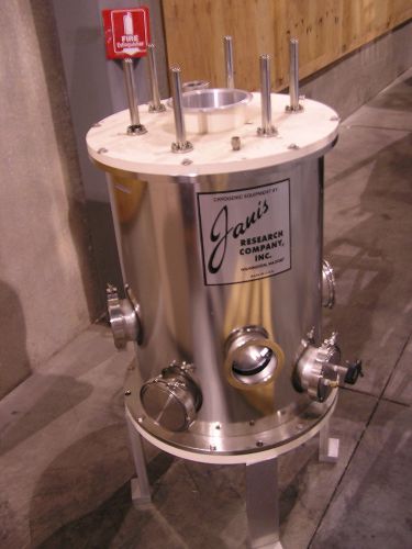Janis he / n2  Cryostat. serial 6800, CNDT dewar. Calorimeter