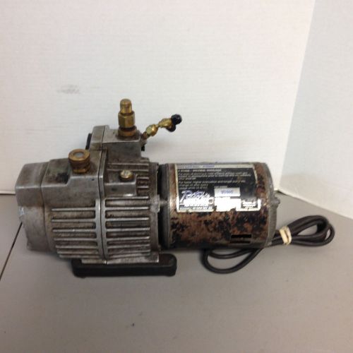 Ritchie yellow jacket 93460 2 stage superevac vacuum pump 6 cfm 1/2 hp 2-stage for sale