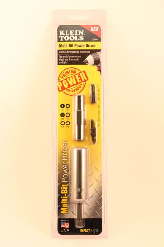 Klein tools 32605 multi-bit power driver made in usa nib for sale
