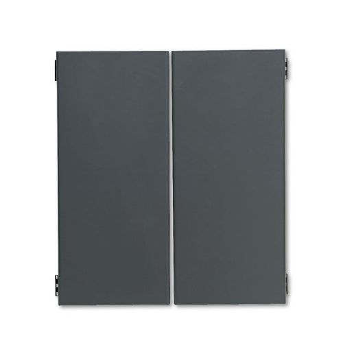 38000 series hutch flipper doors for 72&#034;w open shelf, 36w x 16h, charcoal for sale
