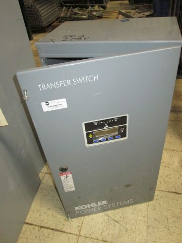 Kohler Automatic Transfer Switch GM30295 100A 120/208V 3P Nema 1 Enclosure Used