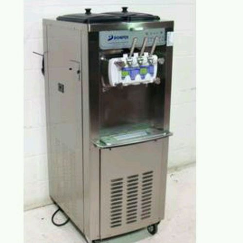 Used bh7480 air cooled floor model twin twist soft serve machine for sale