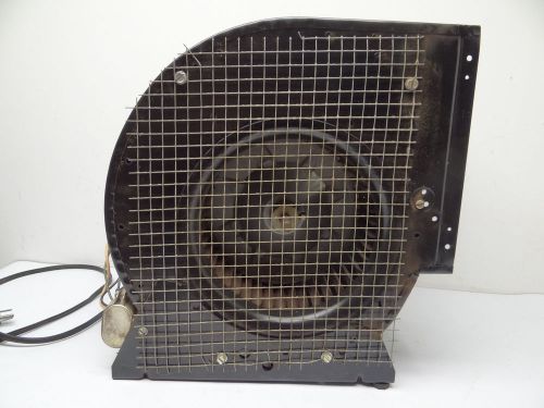 Black Industrial Ventilation Air Purifier System GE Motor Squirrel Cage Blower