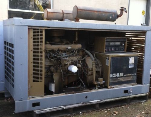 Kohler lp generator 33kw 480v 12 lead alternator 240,208 3ph, 120/240 1 phase for sale