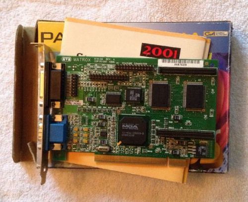 Matrox 618-02 Video PCI Rev.A MGA-MYST/2/SYS ID7061800