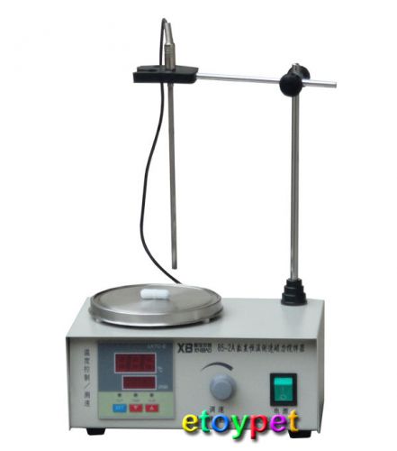 85-2A Magnetic Stirrer Mixer with Hot Plate Thermostat Temp&amp;Speed Display @220V