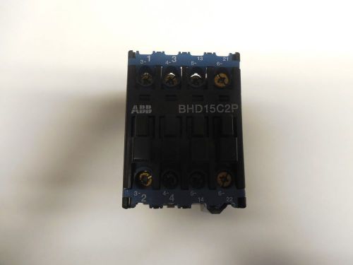 ABB CONTACTOR BHD15C2P 120V COIL 15A A AMP