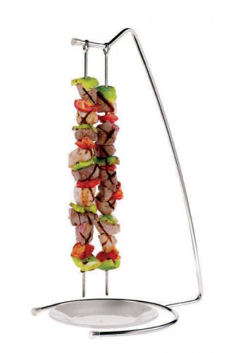 Paderno World Cuisine Stainless Steel 4-Skewer Stand