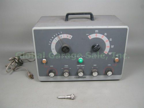 Vtg heathkit model ig 62 color bar and dot generator ham radio amp powers on nr! for sale