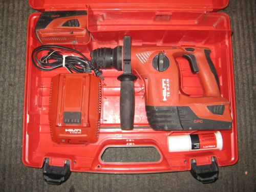 Hilti te 4-a 18 a18 18v sds lithium cordless rotary hammer drill kit for sale