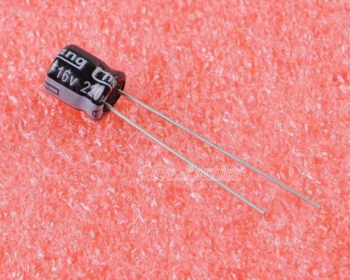 10pcs 220uf 16v 105c radial electrolytic capacitor for sale