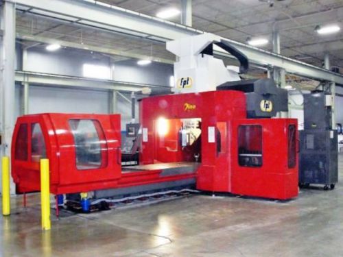 Fpt dino 5-axis cnc double column machining center, 2004 for sale