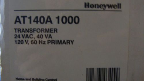 New Factory Overstock Honeywell AT140A1000 Step Down Transformer 120V - 24V