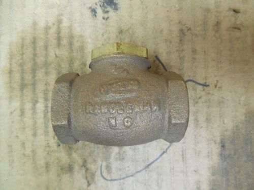 Randleman brass bronze 3/4&#034; npt check valve 125 wsp 200 wog new for sale
