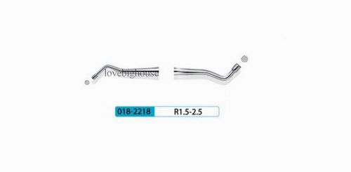10Pcs KangQiao Dental Instrument Amalgam Pluggers R1.5-2.5(round handle)
