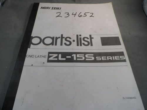 Mori Seiki Pats List CNC Lathe ZL-15S Series ZL15S9604G