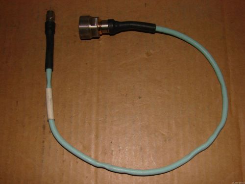 Cable Squeeze ROSENBERGER 40CM APC-7 to SMA Male 18GHz Microwave RF Test Cable