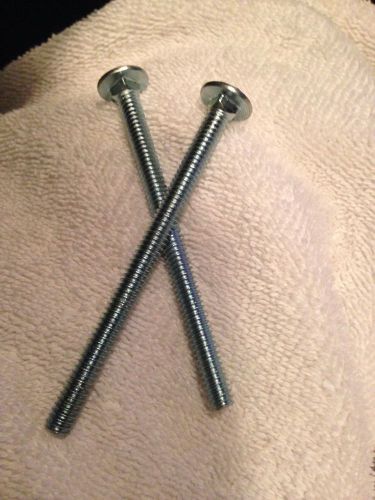 Brighton best carriage bolts 1/4&#034;- 20x 3-1/2&#034; grade a  a307, zinc 100 qty 489030 for sale