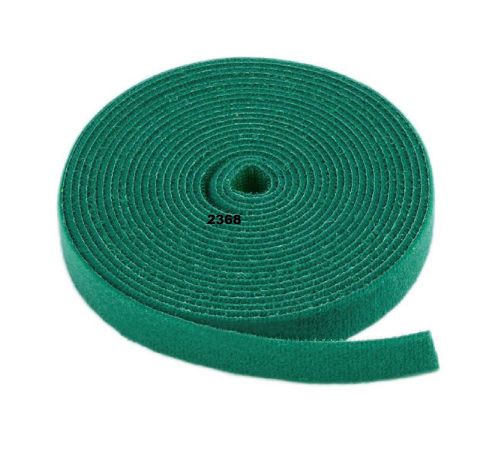 Fastening tape 0.75inch one wrap hook &amp; loop fastening tape 5 yard/roll - green for sale