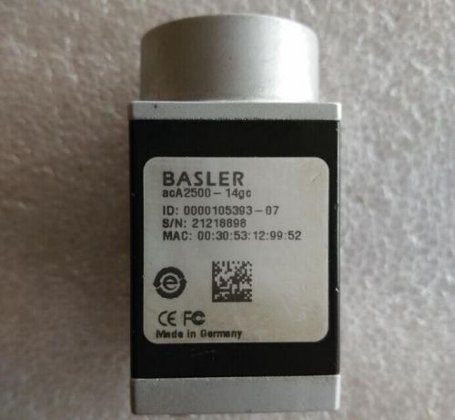 Used BASLER acA2500-14gc Industrial Camera Tested