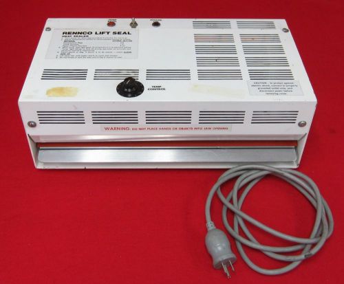 Rennco lift seal ls heat sealer medical sterilization #i4 for sale