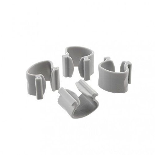 Systema Sc4s Cable Clip - Cable Clip - Matte Silver - 4 Pack (sc4s)