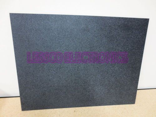 20&#034;x15&#034; sheet black abs plastic for auto grade parts textured / smooth 2 sided for sale