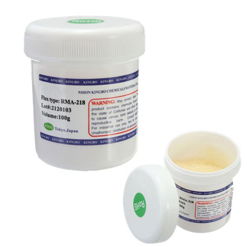 100g pcb bga smd welding rma-218 reballing repair flux grease paste solder oil for sale