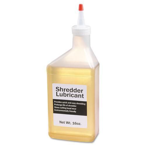 NEW HSM OF AMERICA 314 Shredder Oil, 16-oz. Bottle