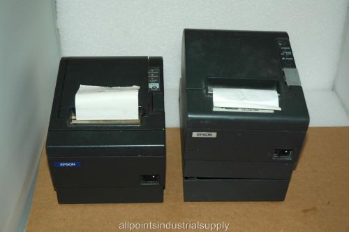 2 Epson Restaurant Store POS Point Sale Receipt Printers M129C M129H PS-180
