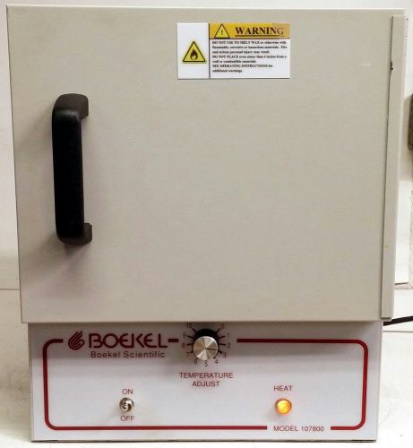 BOEKEL 107800 215°C SMALL GRAVITY CONVECTION OVEN 16.7L 115V 660W