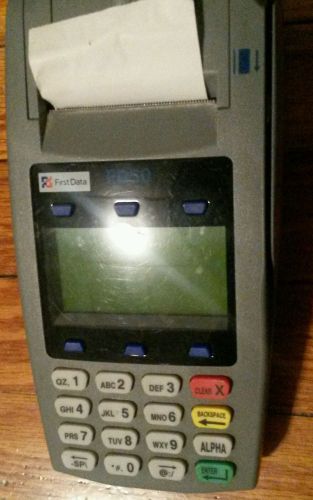 First Data FD-50 Credit / Debit Card Terminal Machine without power supply